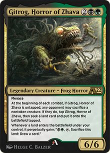 Gitrog, Horror of Zhava - Alchemy: Exclusive Cards