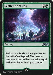 Settle the Wilds - Alchemy: Exclusive Cards