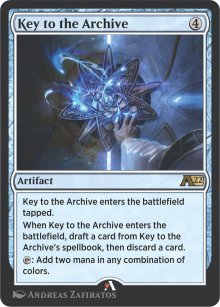 Key to the Archive - Alchemy: Exclusive Cards