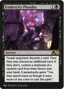 Undercity Plunder - Alchemy: Exclusive Cards