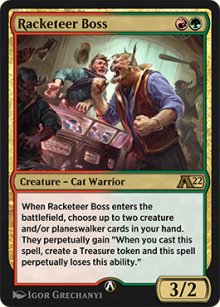 Racketeer Boss - Alchemy: Exclusive Cards