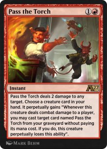Pass the Torch - Alchemy: Exclusive Cards