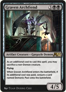 Graven Archfiend - Alchemy: Exclusive Cards