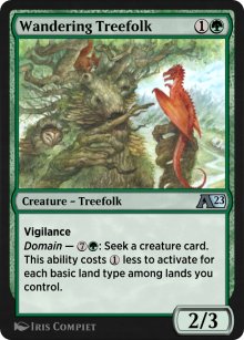 Wandering Treefolk - Alchemy: Exclusive Cards