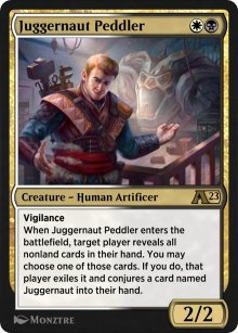 Juggernaut Peddler - Alchemy: Exclusive Cards