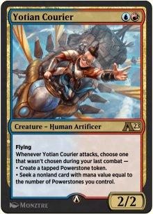 Yotian Courier - Alchemy: Exclusive Cards