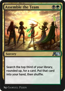 Assemble the Team - Alchemy: Exclusive Cards