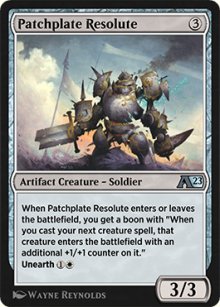 Patchplate Resolute - Alchemy: Exclusive Cards