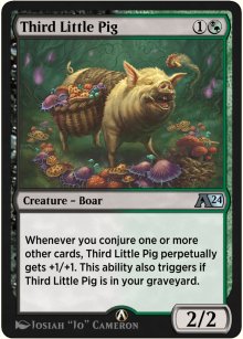 Third Little Pig - Alchemy: Exclusive Cards