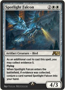 Spotlight Falcon - Alchemy: Exclusive Cards