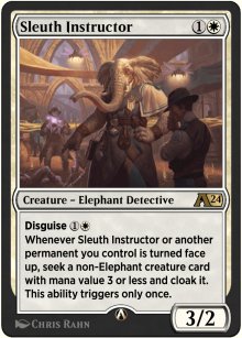 Sleuth Instructor - Alchemy: Exclusive Cards