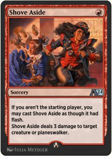 Shove Aside - Alchemy: Exclusive Cards