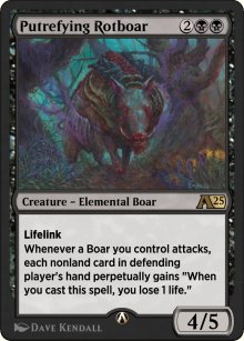 Putrefying Rotboar - Alchemy: Exclusive Cards