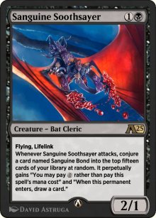 Sanguine Soothsayer - Alchemy: Exclusive Cards