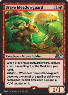 Brave Meadowguard - Alchemy: Exclusive Cards