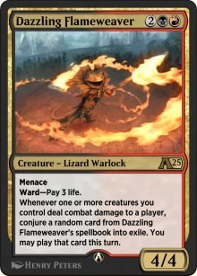 Dazzling Flameweaver - Alchemy: Exclusive Cards