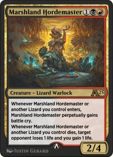 Marshland Hordemaster - Alchemy: Exclusive Cards