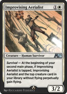 Improvising Aerialist - Alchemy: Exclusive Cards