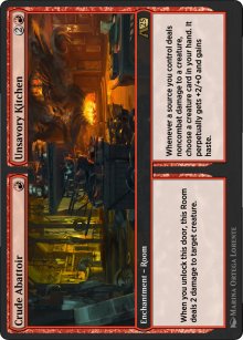 Crude Abattoir / Unsavory Kitchen - Alchemy: Exclusive Cards