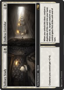 Solitary Study / Endless Corridor - Alchemy: Exclusive Cards