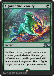Algorithmic Ferocity - Alchemy: Exclusive Cards