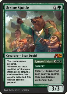 Ursine Guide - Alchemy: Exclusive Cards