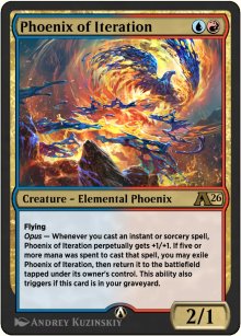 Phoenix of Iteration - Alchemy: Exclusive Cards