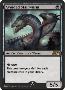 Avoided Stairwurm - Alchemy: Exclusive Cards