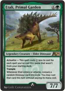 Etali, Primal Garden - Alchemy: Exclusive Cards