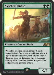 Nylea's Oracle - Alchemy: Exclusive Cards