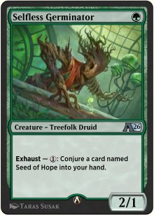 Selfless Germinator - Alchemy: Exclusive Cards