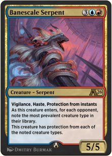 Banescale Serpent - Alchemy: Exclusive Cards