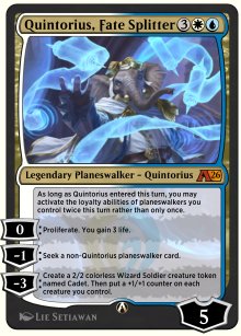 Quintorius, Fate Splitter - Alchemy: Exclusive Cards