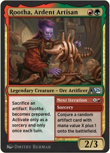 Rootha, Ardent Artisan - Alchemy: Exclusive Cards