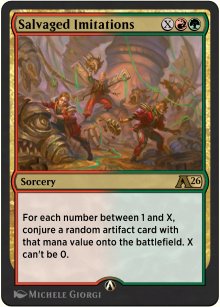 Salvaged Imitations - Alchemy: Exclusive Cards