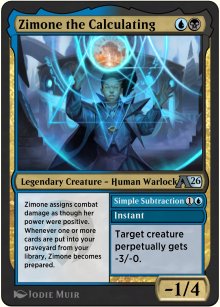 Zimone the Calculating - Alchemy: Exclusive Cards