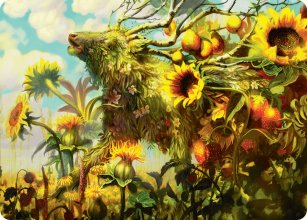 Beza, the Bounding Spring - Art 1 - Bloomburrow - Art Series