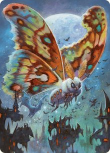 Luminous Broodmoth - Art 1 - Bloomburrow - Art Series