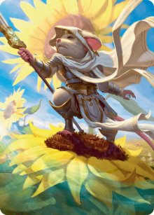 Elspeth, Sun's Champion - Art 1 - Bloomburrow - Art Series