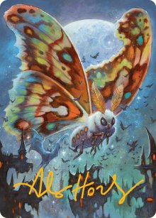 Luminous Broodmoth - Art 2 - Bloomburrow - Art Series