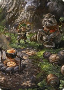 Sylvan Scavenging - Art 1 - Foundations - Art Series