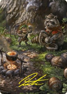 Sylvan Scavenging - Art 2 - Foundations - Art Series