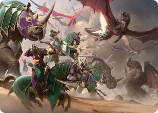 United Battlefront - Art 1 - Tarkir: Dragonstorm - Art Series