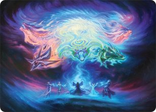 Call the Spirit Dragons - Art 1 - Tarkir: Dragonstorm - Art Series