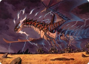 Neriv, Heart of the Storm - Art 1 - Tarkir: Dragonstorm - Art Series