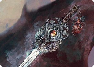 Dragonfire Blade - Art 1 - Tarkir: Dragonstorm - Art Series