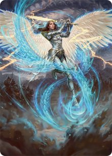 Elspeth, Storm Slayer - Art 1 - Tarkir: Dragonstorm - Art Series