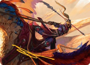 Dragonback Lancer - Art 2 - Tarkir: Dragonstorm - Art Series