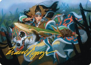Eshki Dragonclaw - Art 2 - Tarkir: Dragonstorm - Art Series