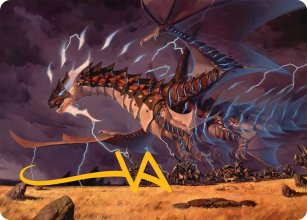Neriv, Heart of the Storm - Art 2 - Tarkir: Dragonstorm - Art Series